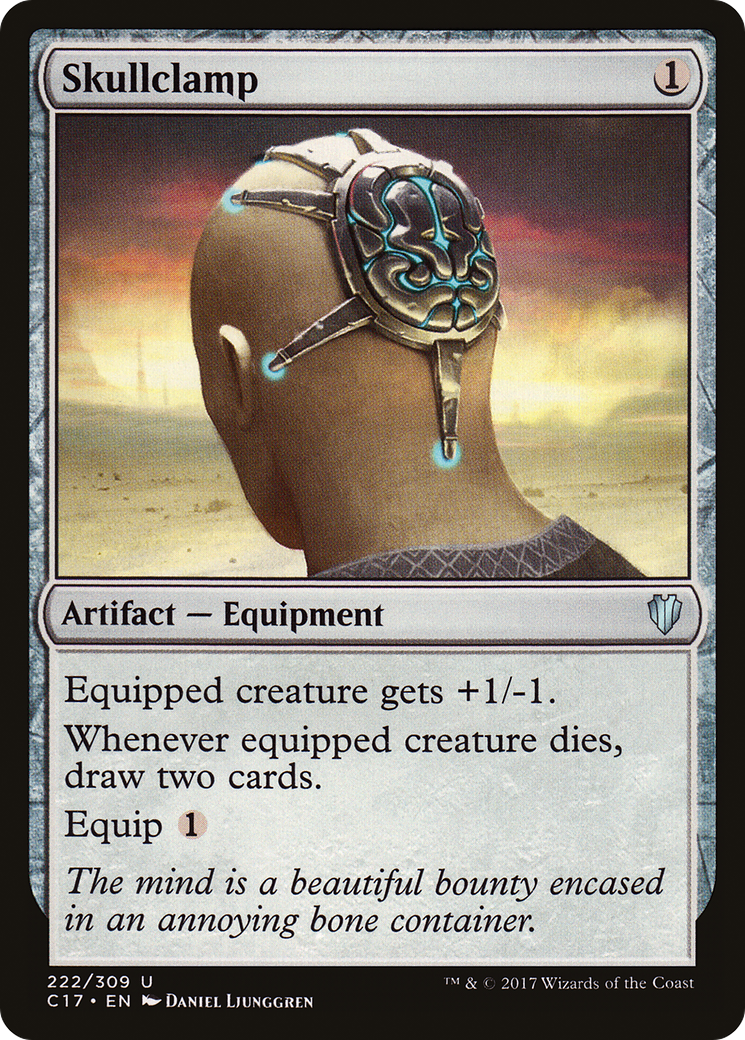 Skullclamp (222) - Commander 2017