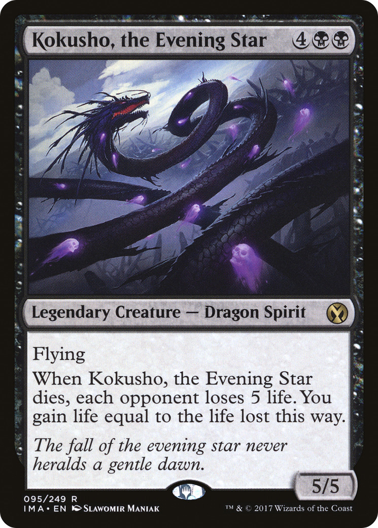 Kokusho, the Evening Star (095) Foil - Iconic Masters