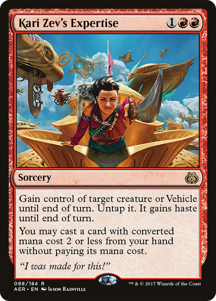 Kari Zev's Expertise (088) - Aether Revolt