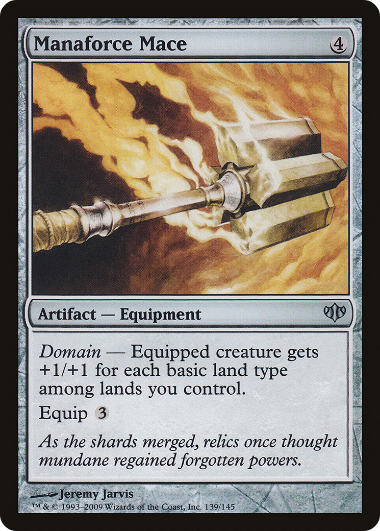 Manaforce Mace (139) - Conflux Foil