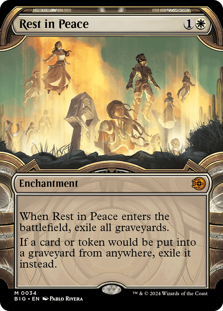 Rest in Peace (Showcase) (034) Foil - The Big Score