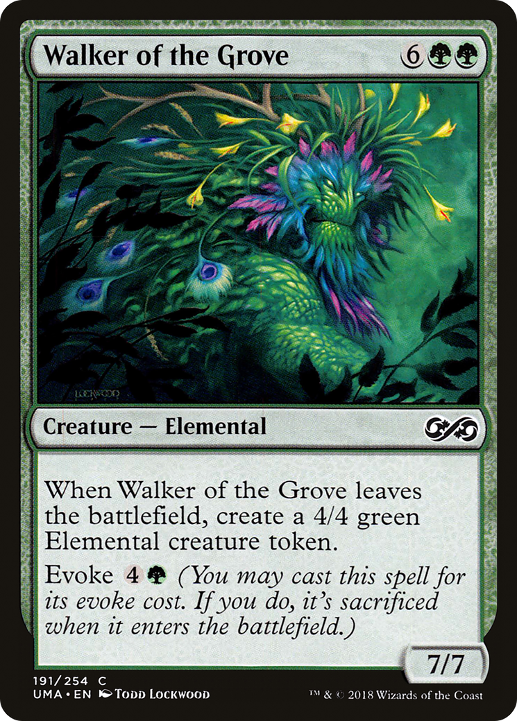 Walker of the Grove (191) Foil - Ultimate Masters