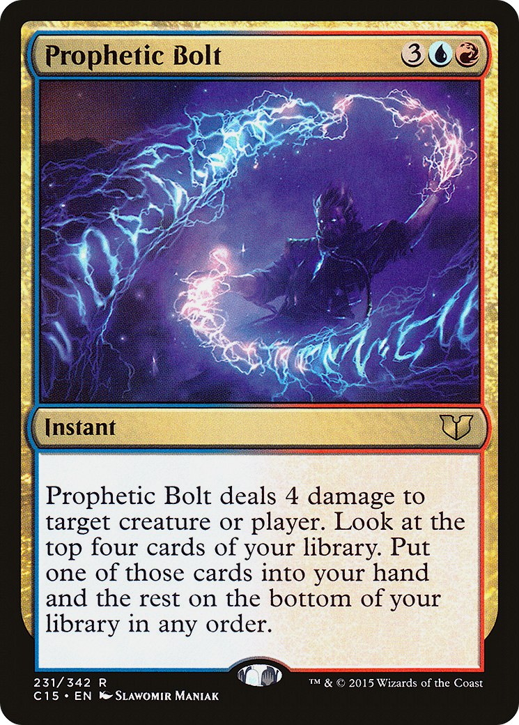 Prophetic Bolt (231) - Commander 2015