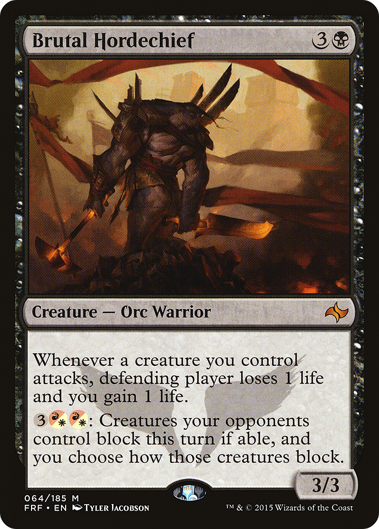Brutal Hordechief (064) - Fate Reforged