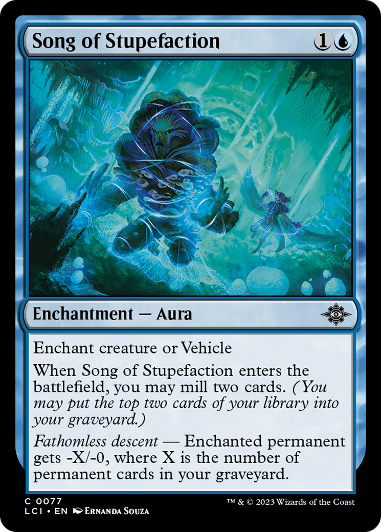 Song of Stupefaction (077) Foil - The Lost Caverns of Ixalan