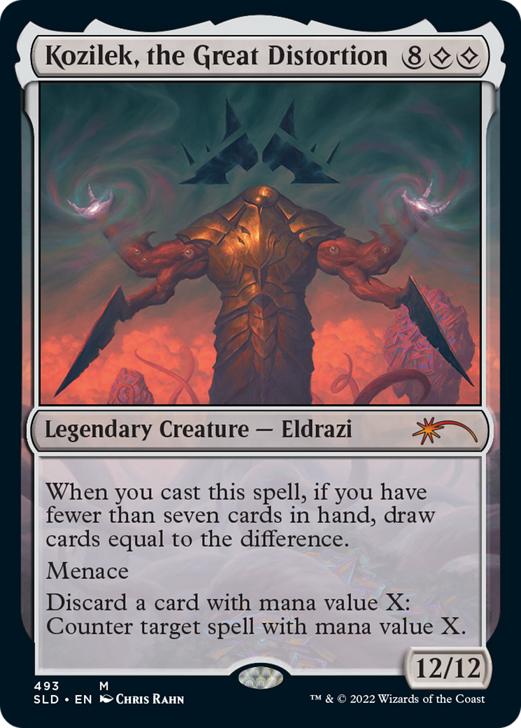 Kozilek, the Great Distortion (493) Foil - Secret Lair Drop