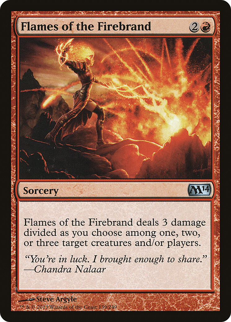 Flames of the Firebrand (139) - Magic 2014