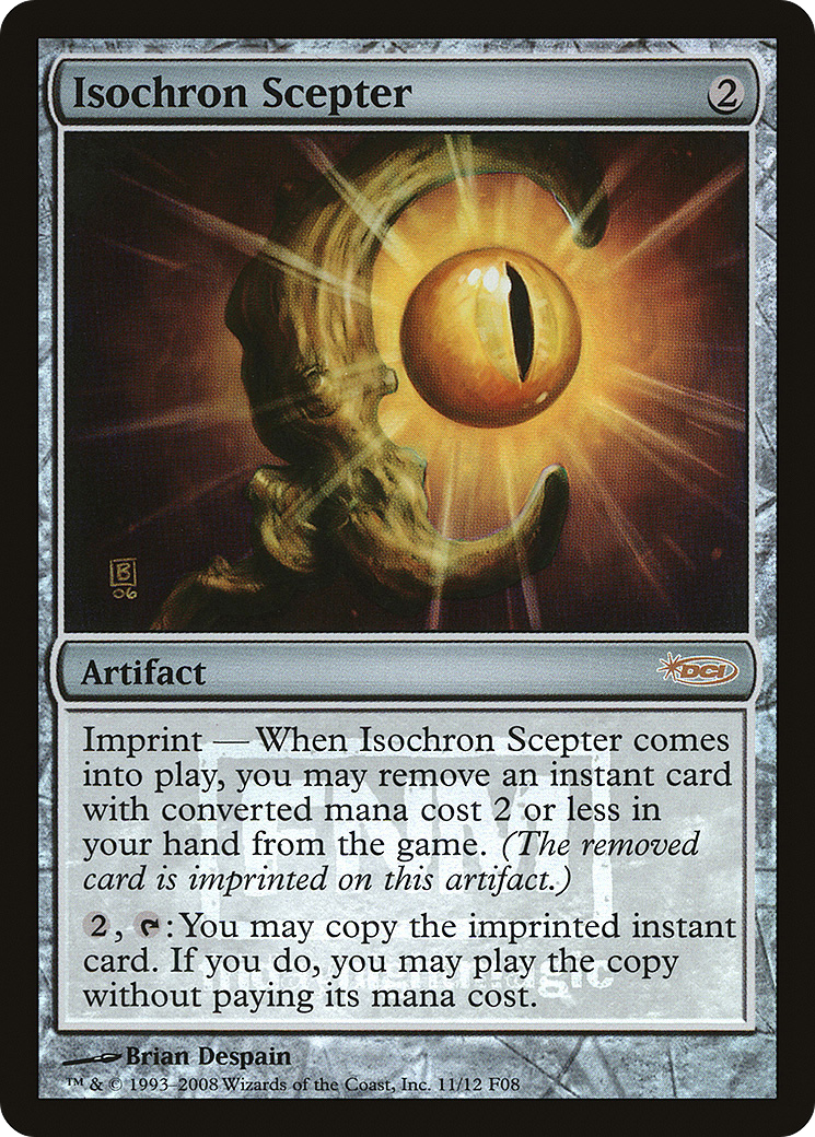 Isochron Scepter (011) Foil - Friday Night Magic 2008