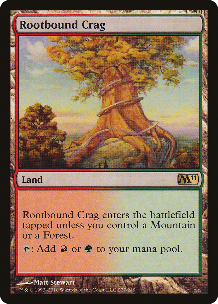 Rootbound Crag (227) - Magic 2011