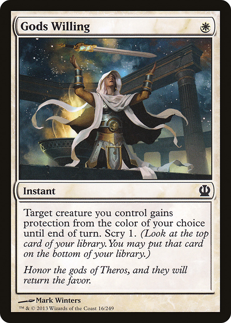 Gods Willing (016) Foil - Theros