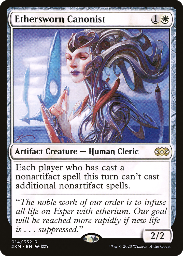 Ethersworn Canonist (014) Foil - Double Masters