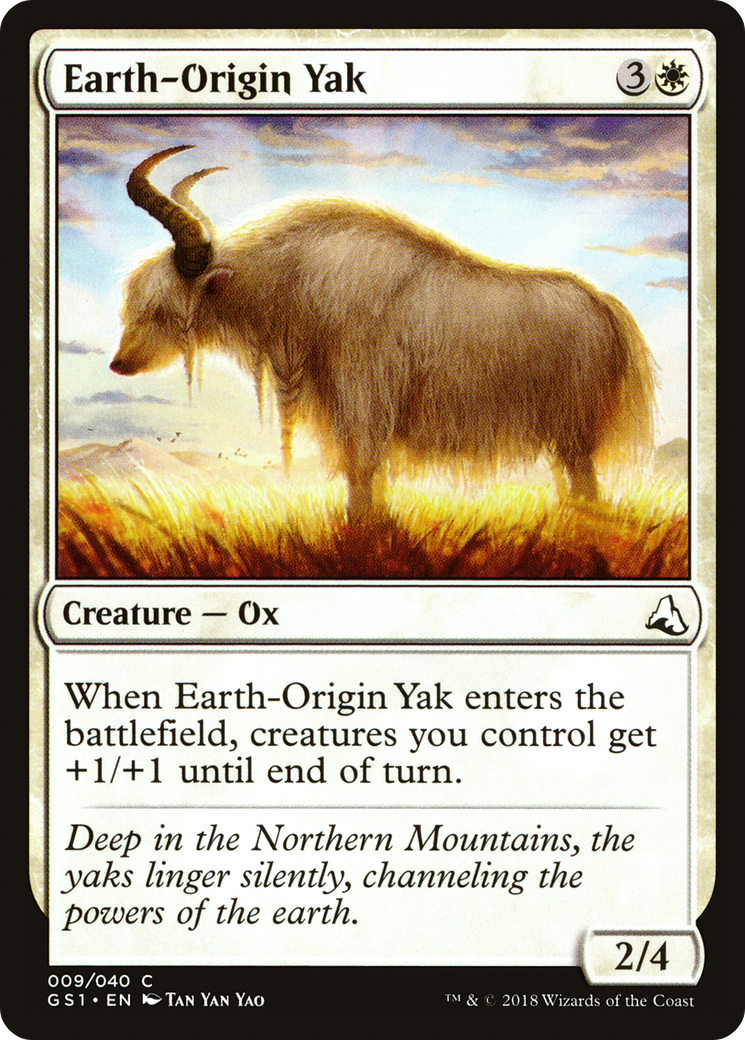Earth-Origin Yak (009) - Global Series Jiang Yanggu & Mu Yanling