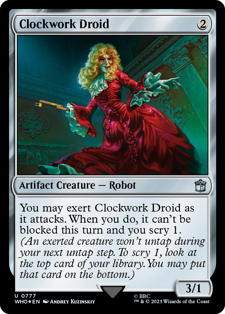 Clockwork Droid (777) Foil - Doctor Who