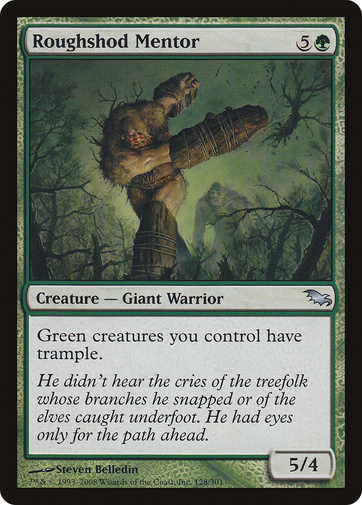 Roughshod Mentor (128) - Shadowmoor