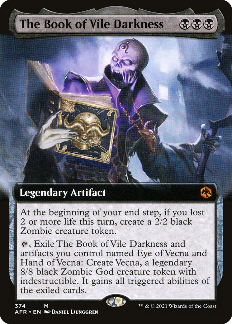 The Book of Vile Darkness (Extended Art) (374) - Adventures in the Forgotten Realms