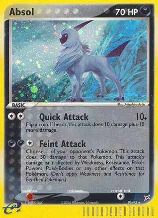 Absol (96) Holofoil - Team Magma vs Team Aqua
