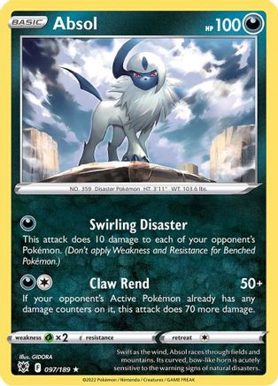 Absol (97) Reverse Holofoil - Astral Radiance