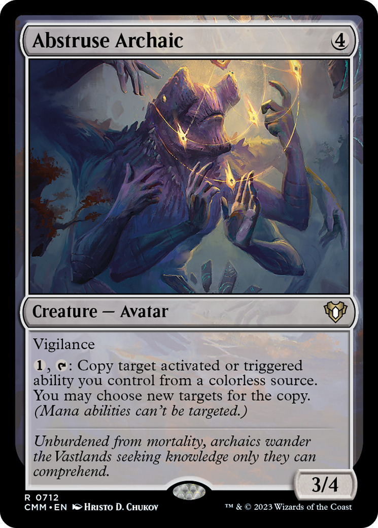 Abstruse Archaic (712) - Commander Masters