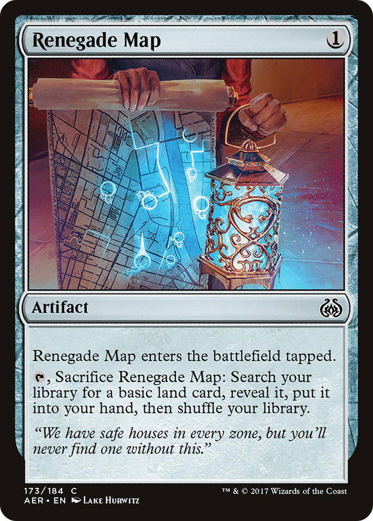 Renegade Map (173) Foil - Aether Revolt