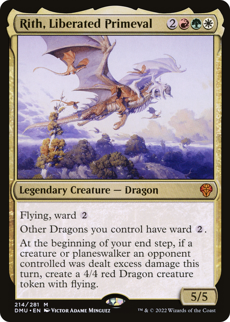Rith, Liberated Primeval (214) Foil - Dominaria United