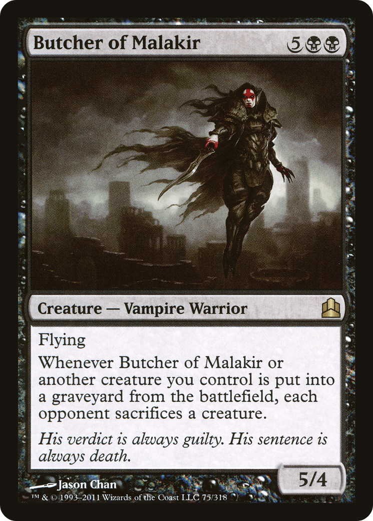 Butcher of Malakir (075) - Commander 2011