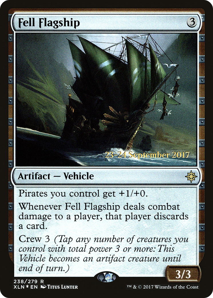 Fell Flagship (238) Foil - Ixalan Promos
