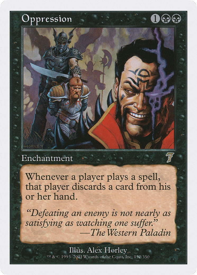 Oppression (152) - Seventh Edition