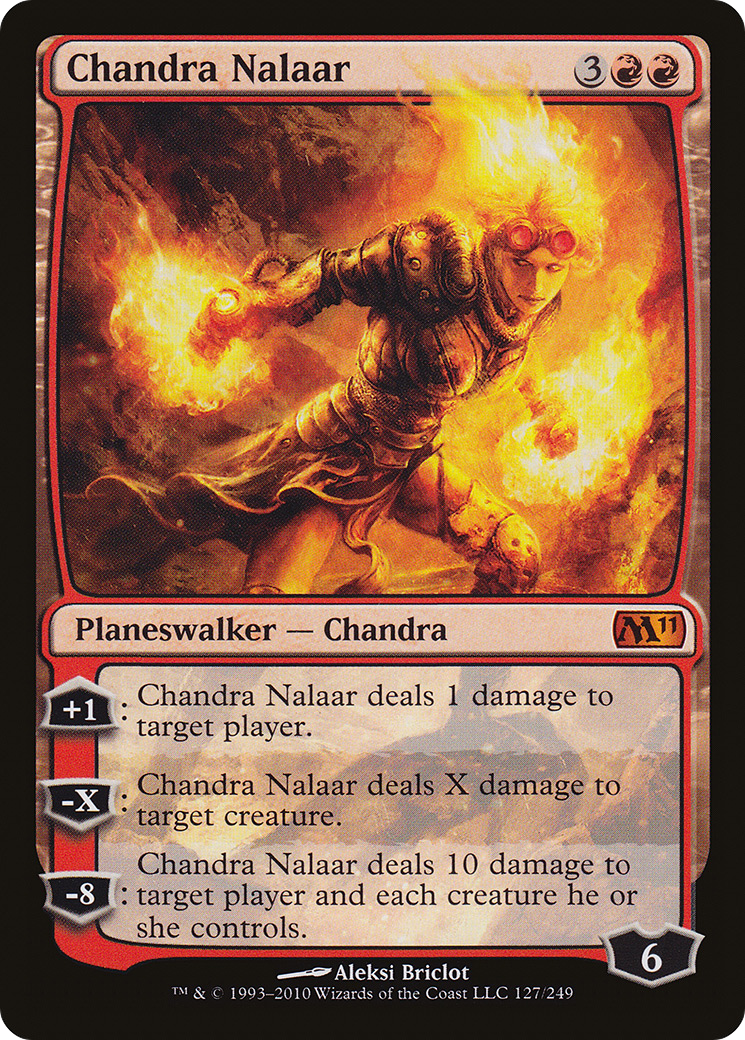 Chandra Nalaar (127) Foil - Magic 2011