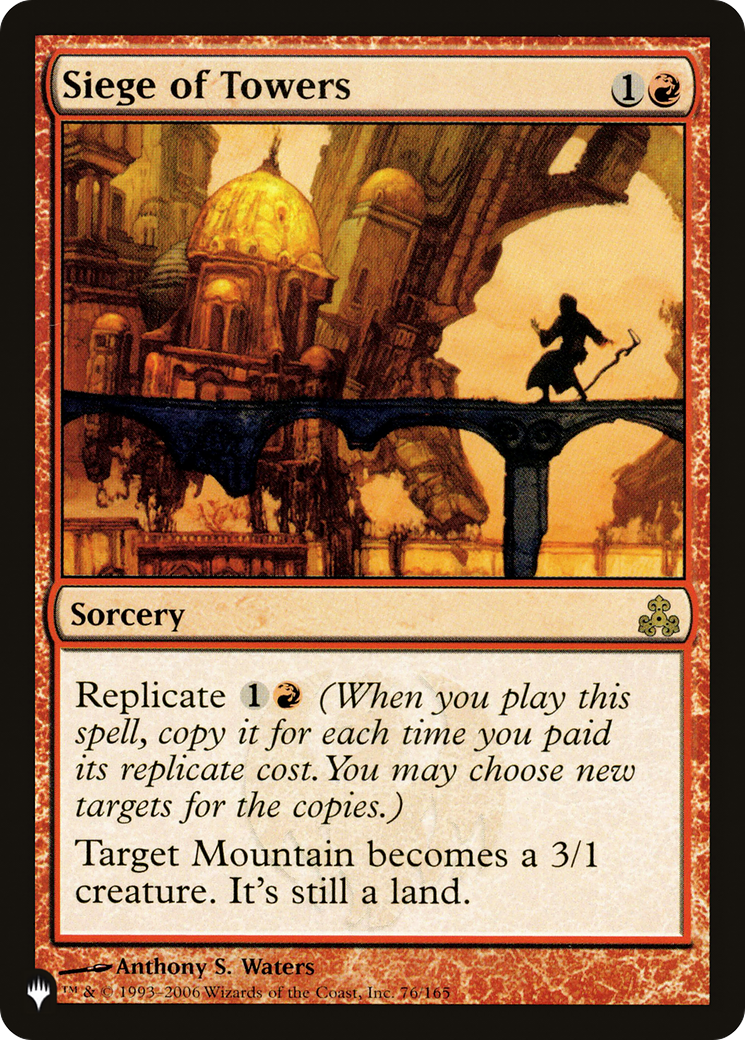 Siege of Towers (GPT-76) - The List