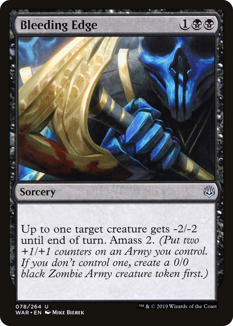 Bleeding Edge (078) Foil - War of the Spark