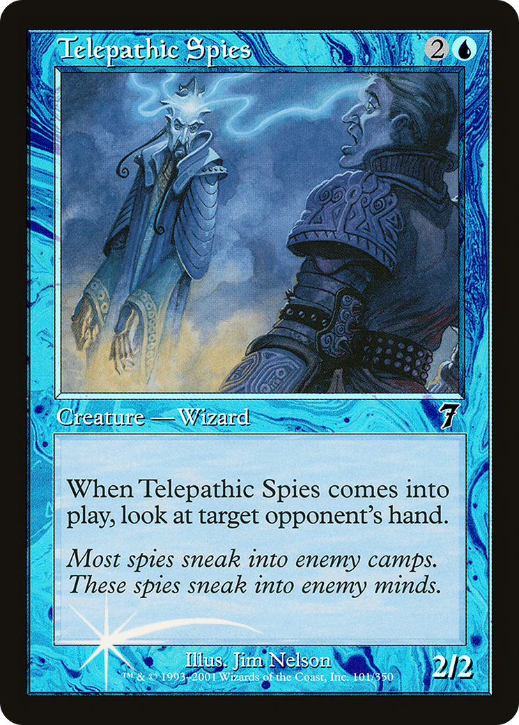 Telepathic Spies (101) - Seventh Edition