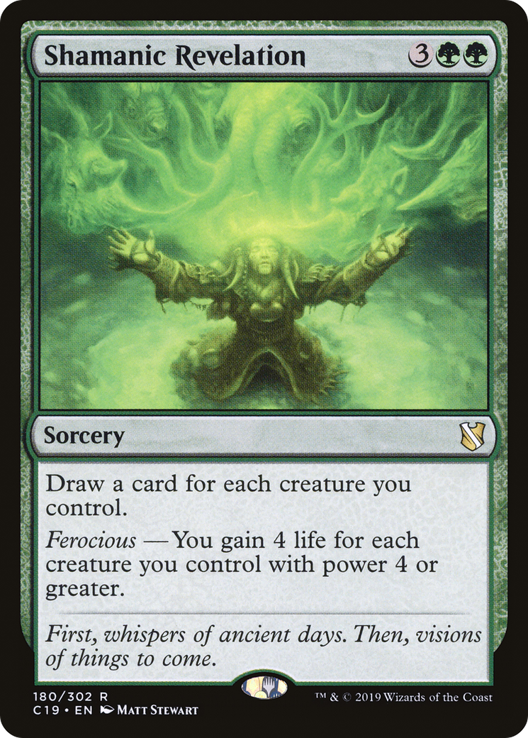 Shamanic Revelation (180) - Commander 2019