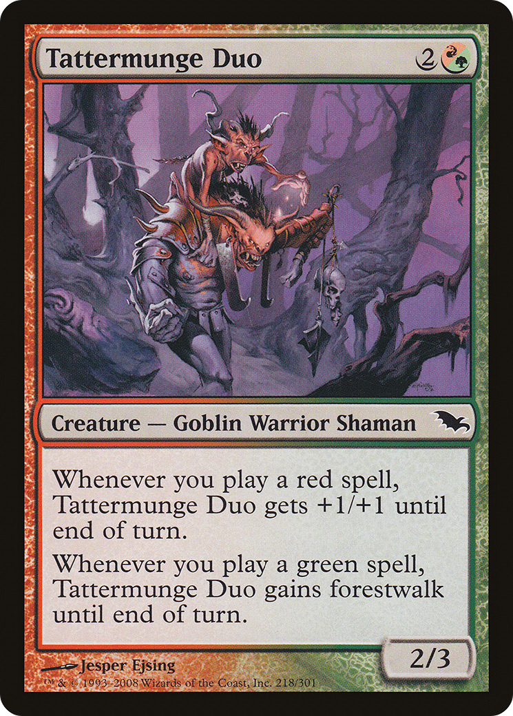Tattermunge Duo (218) - Shadowmoor
