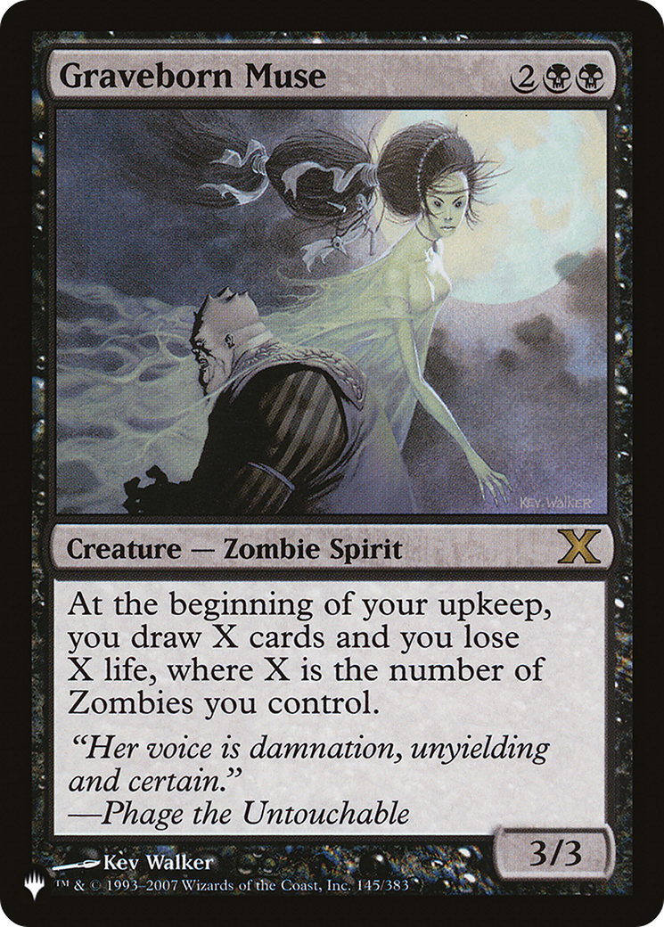 Graveborn Muse (10E-145) - The List