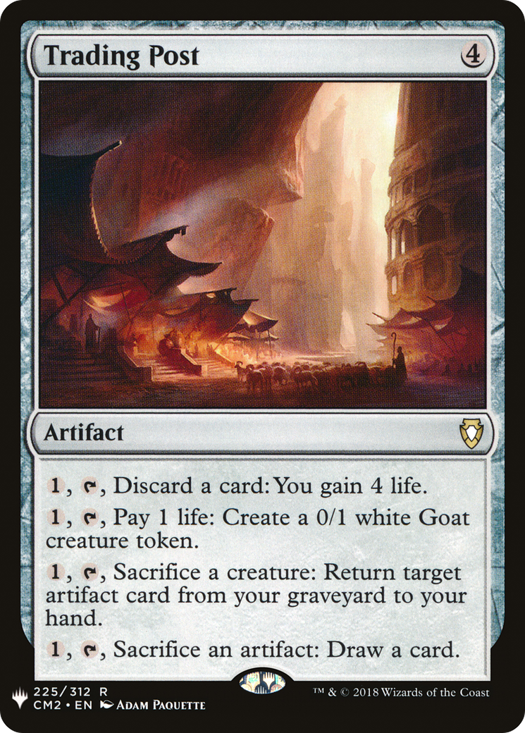 Trading Post (CM2-225) - The List
