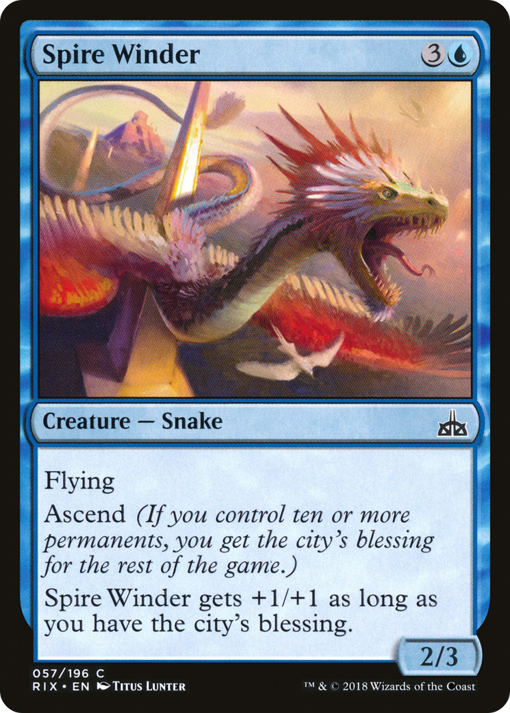 Spire Winder (057) - Rivals of Ixalan