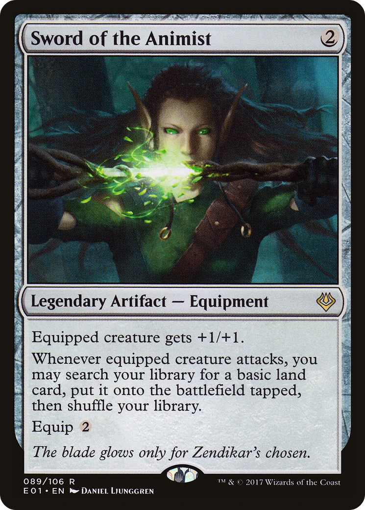 Sword of the Animist (089) - Archenemy: Nicol Bolas