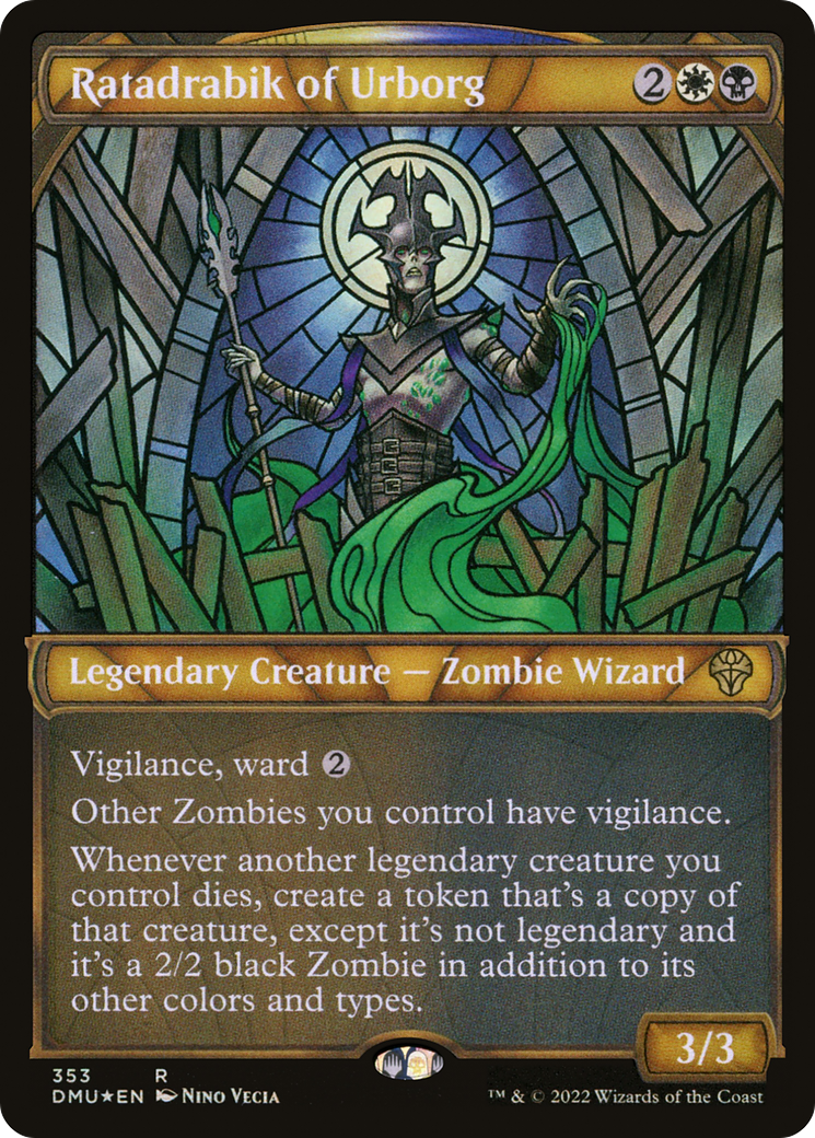 Ratadrabik of Urborg (Textured Foil) (Showcase) (353) Foil - Dominaria United