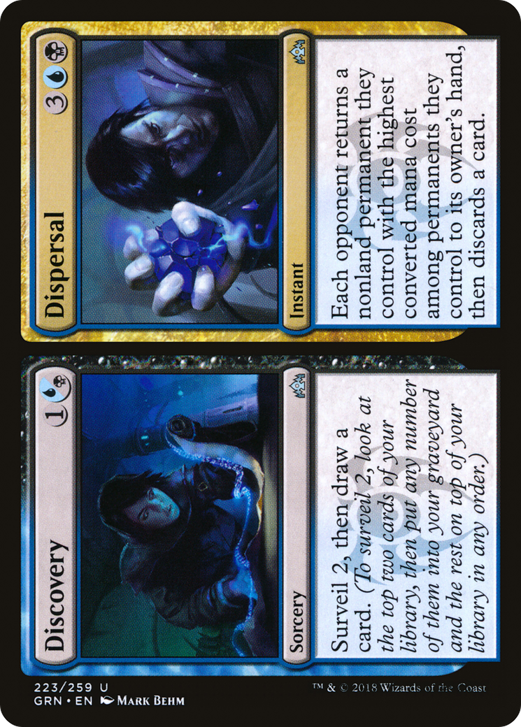 Discovery // Dispersal (223) Foil - Guilds of Ravnica