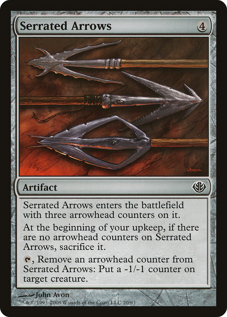 Serrated Arrows (020) - Duel Decks: Garruk vs. Liliana