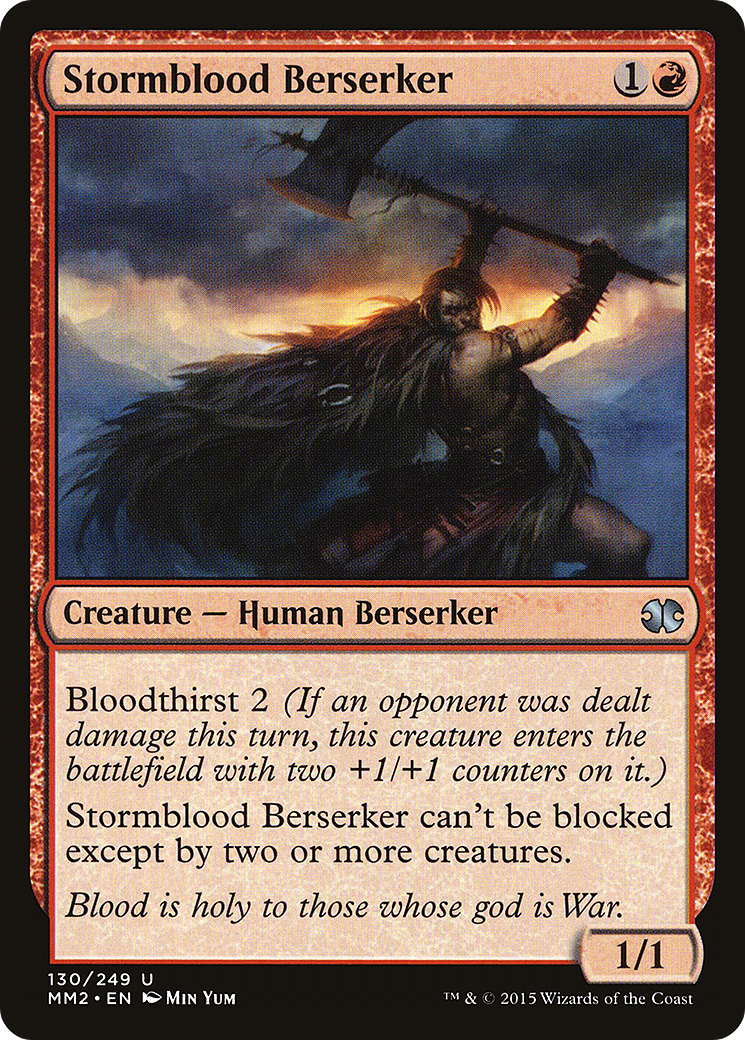Stormblood Berserker (130) - Modern Masters 2015