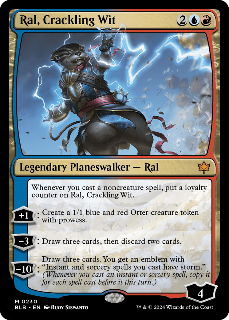 Ral, Crackling Wit (230) Foil - Bloomburrow