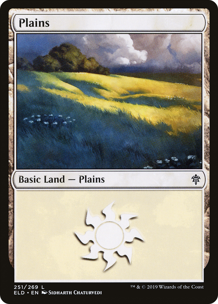 Plains (251) - Throne of Eldraine