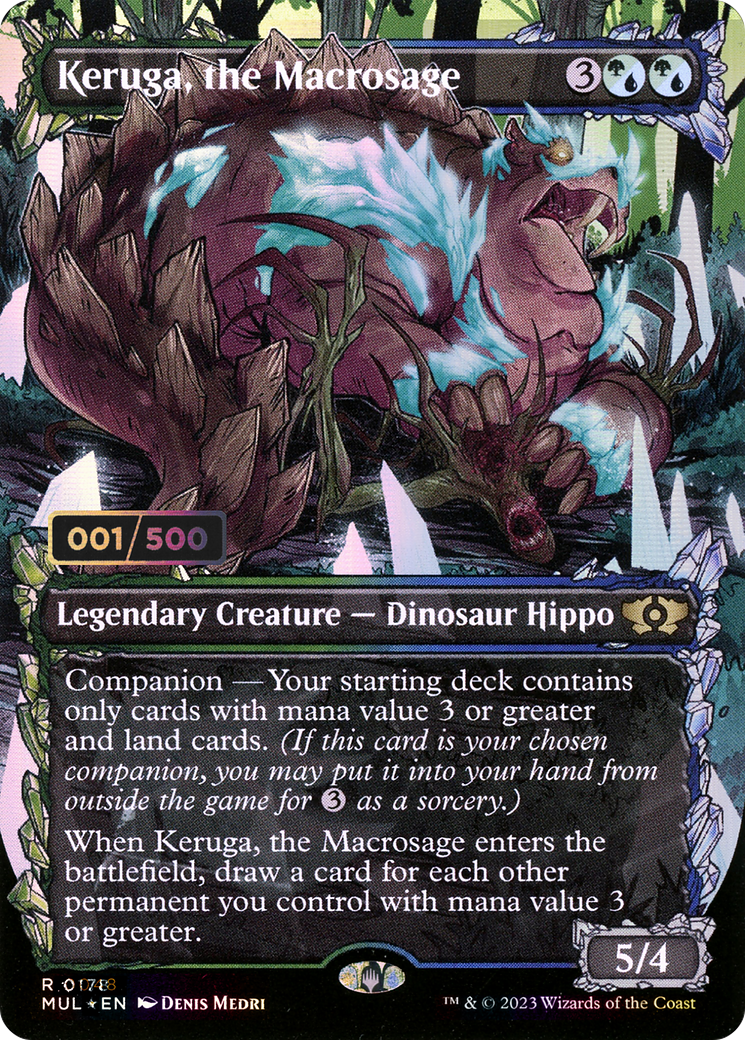 Keruga, the Macrosage (Showcase) (178z) Foil - Multiverse Legends