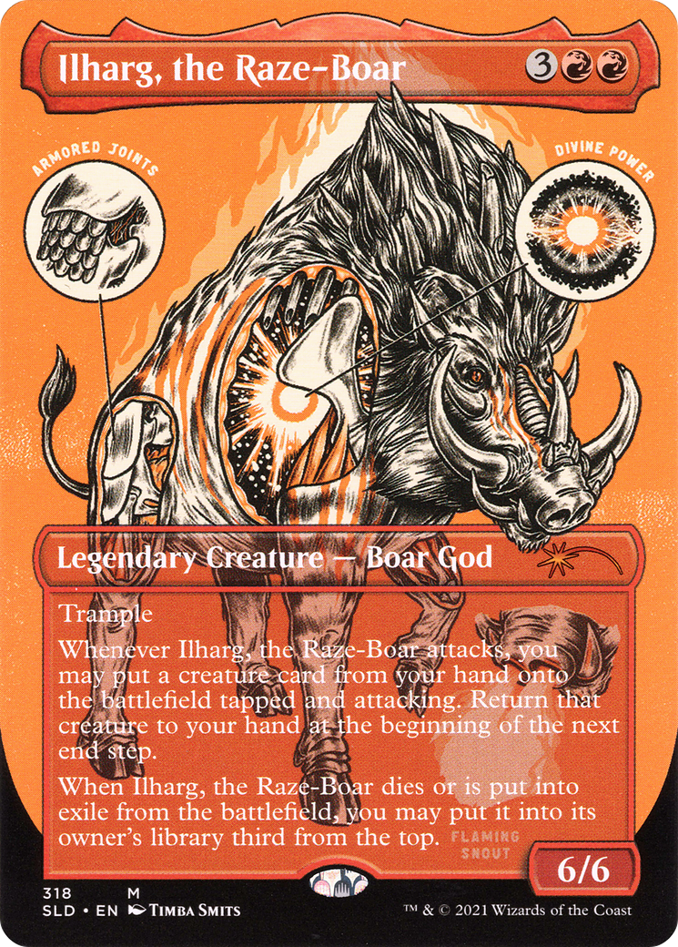 Ilharg, the Raze-Boar (318) - Secret Lair Drop