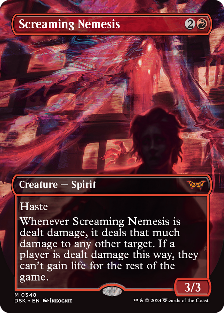 Screaming Nemesis (Borderless) (348) - Duskmourn: House of Horror