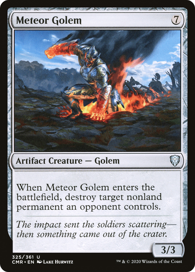 Meteor Golem (325) - Commander Legends
