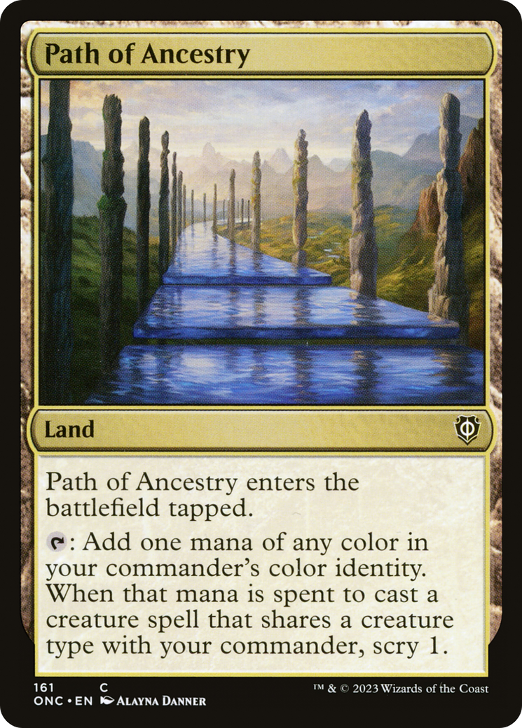 Path of Ancestry (161) - Phyrexia: All Will Be One Commander
