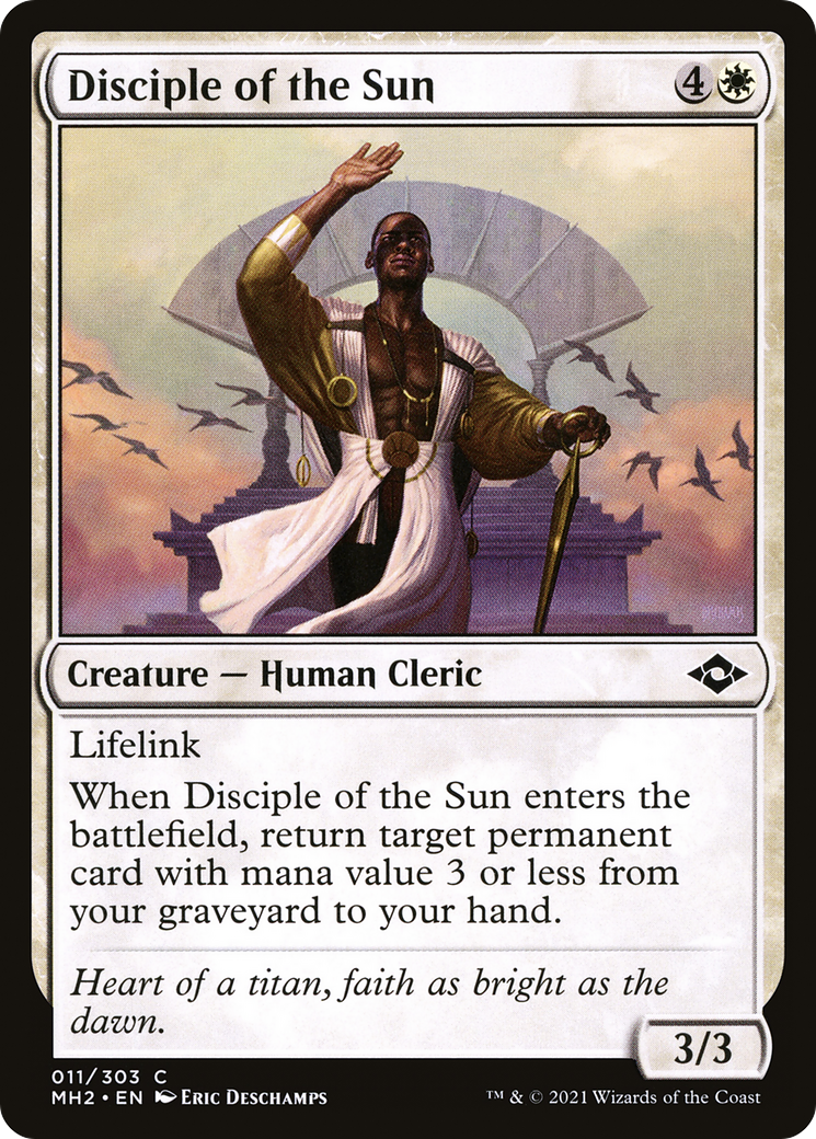 Disciple of the Sun (011) Foil - Modern Horizons 2