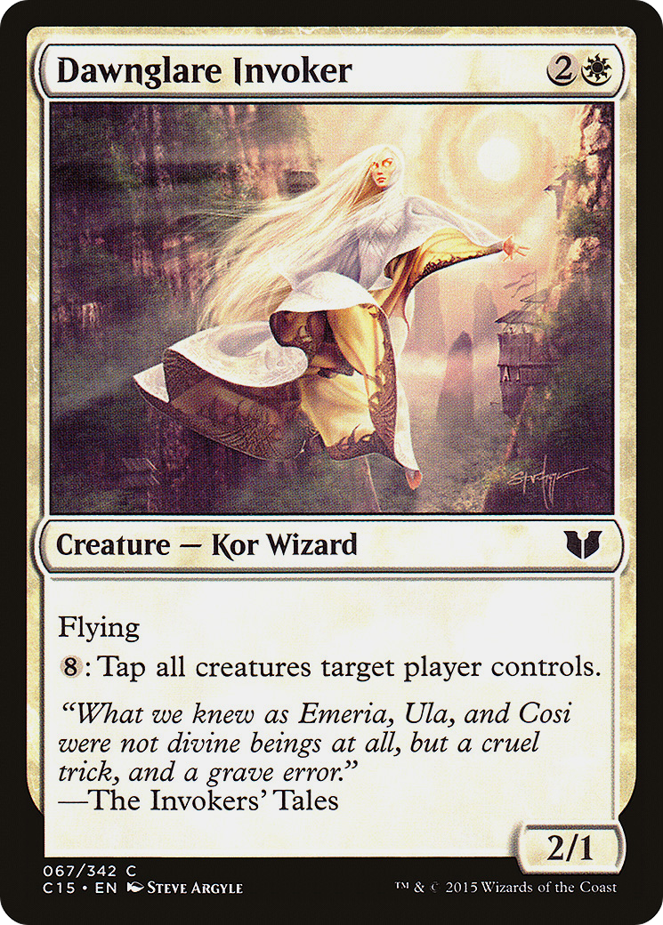 Dawnglare Invoker (067) - Commander 2015